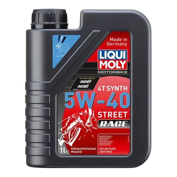 4T Synthetic 5W-40 Street Race motor oil. 1L