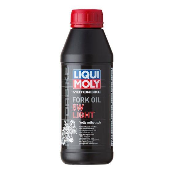 fork oil 5W light. 500cc