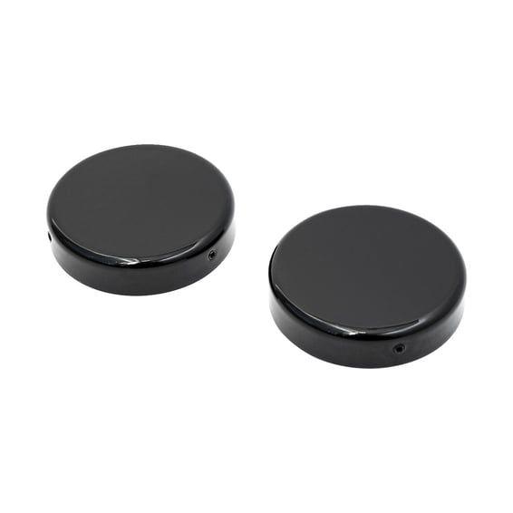 fork tube cap bolt covers. Gloss black