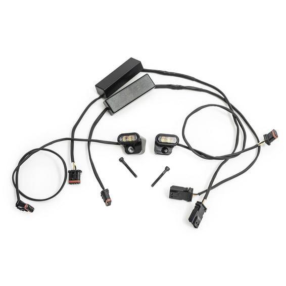 front LED turn signals. DRL running lights