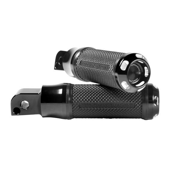 Apex passenger footpegs. Black CC