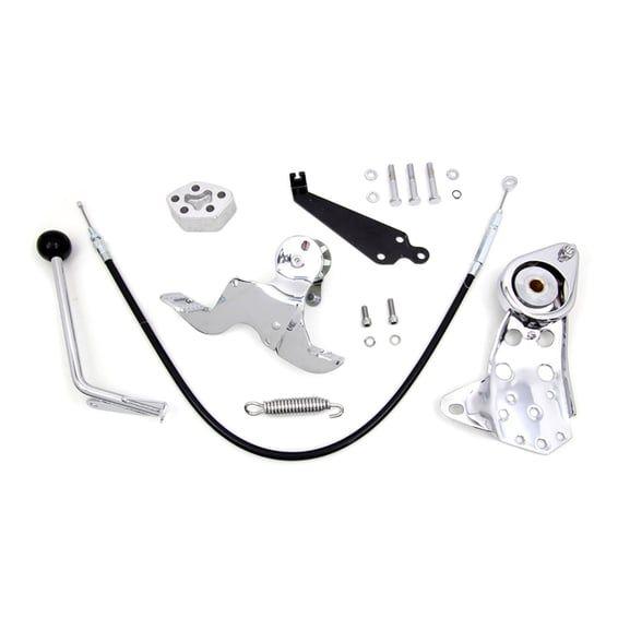 Jockey shifter conversion kit. Chrome