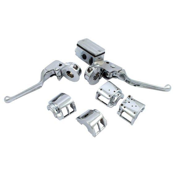 Chrome h/bar control kit