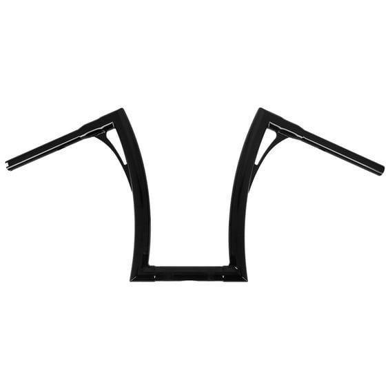 Flow-bar super fat handlebar tall. Black