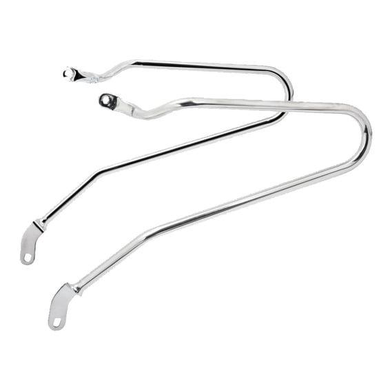 Triumph saddlebag support. Polished stainless
