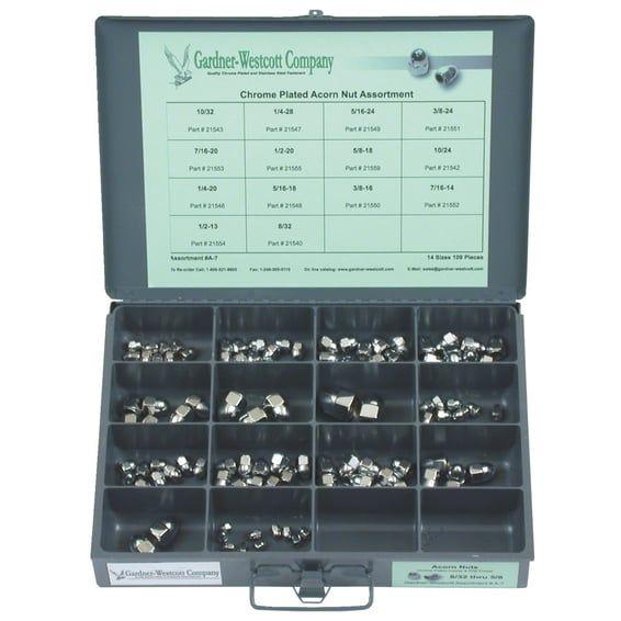 Acorn nut assortment tray
