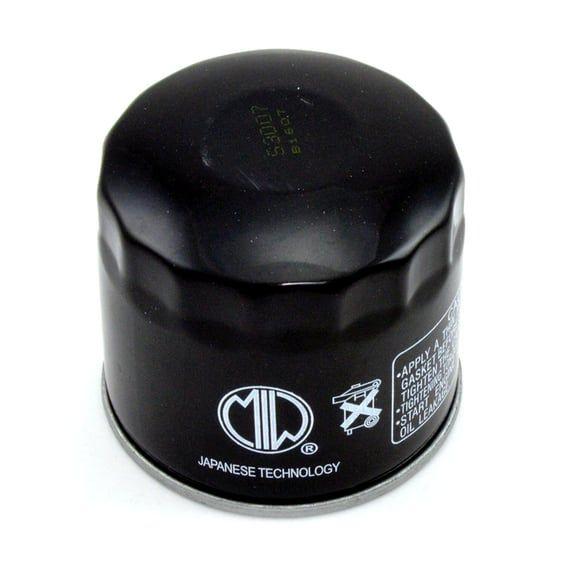 oil filter black