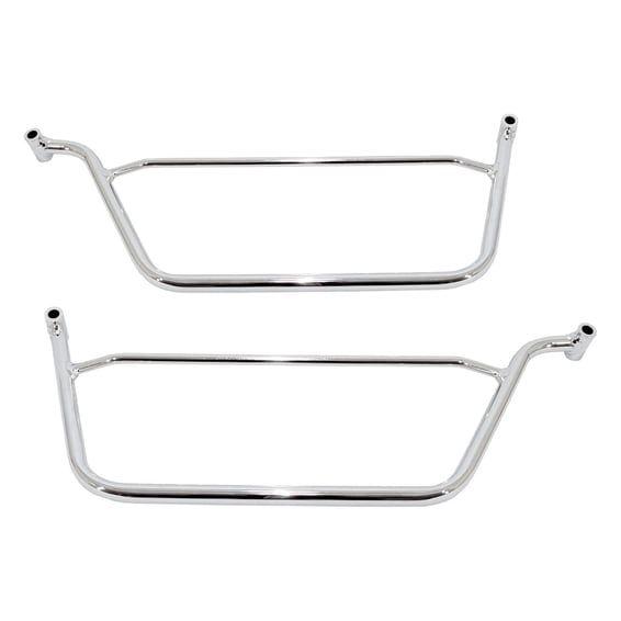 saddlebag holder, chrome