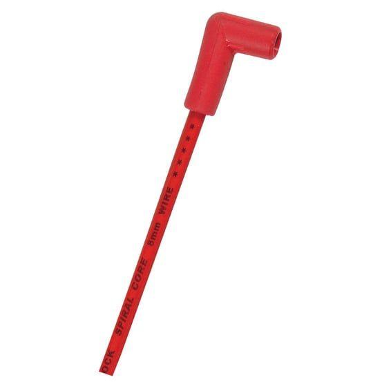 8mm Ferro Spiral core spark plug wire set. Red