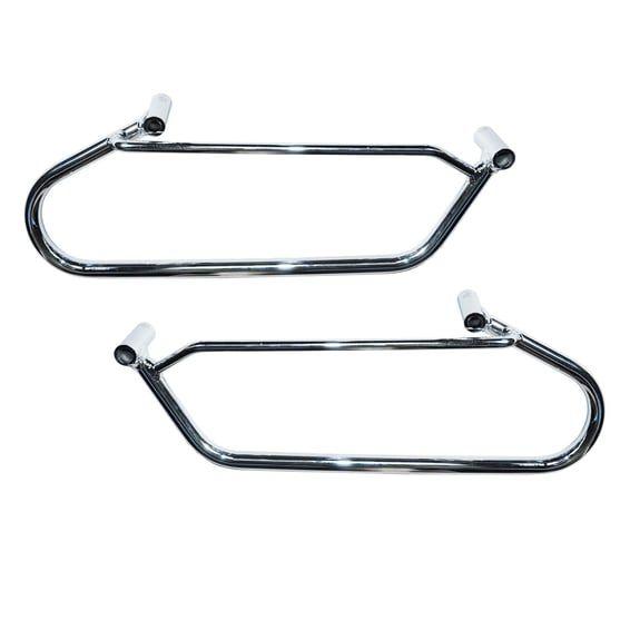 saddlebag holder, chrome