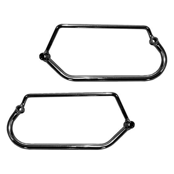 saddlebag holder, chrome