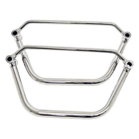 saddlebag holder, chrome