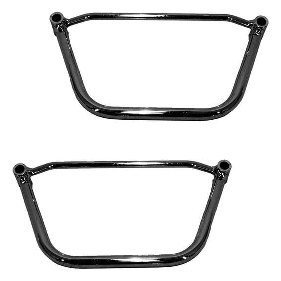 saddlebag holder, chrome