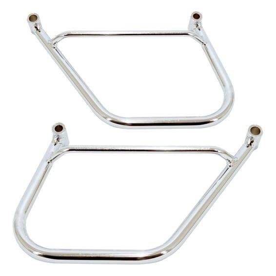 saddlebag holder, chrome
