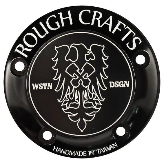 point cover. 5 hole, black