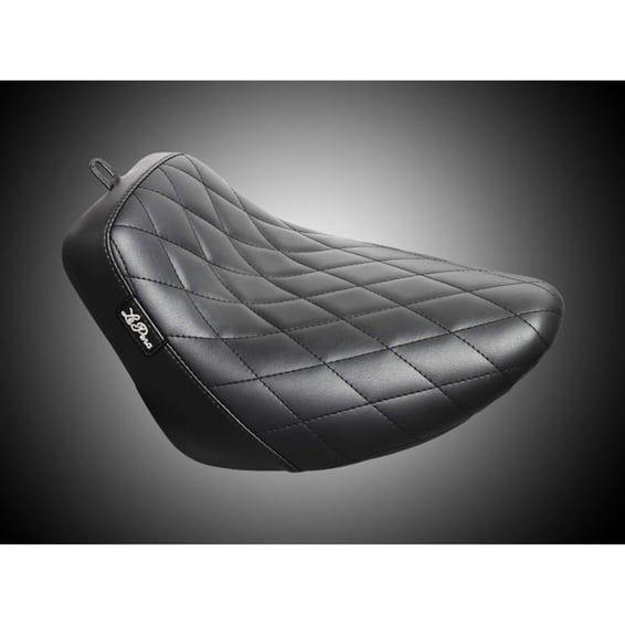 Bare Bones solo seat. Diamond stitch