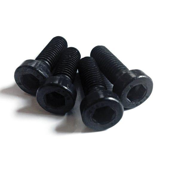 front fender bolt kit. Black