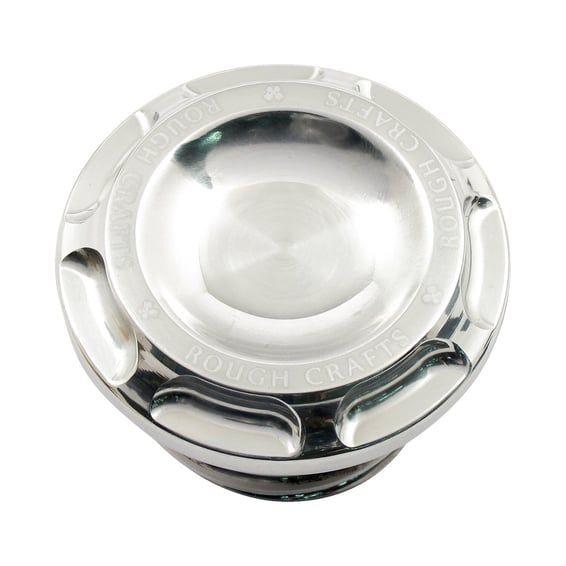 96-up Groove gas cap. Polished