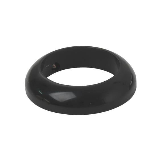 K-Tech, handlebar grip rings. Black