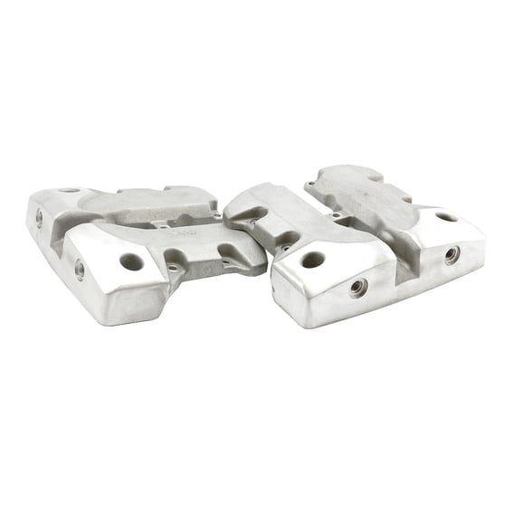 WTF 'Shovel style' rocker cover set. Semi-Polished