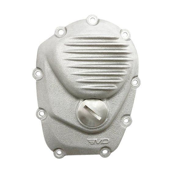 cam cover 'Ribbed'. Raw finish