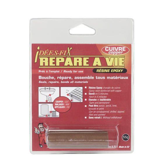 Idées-Fix moldable metal. Copper, 55 grams