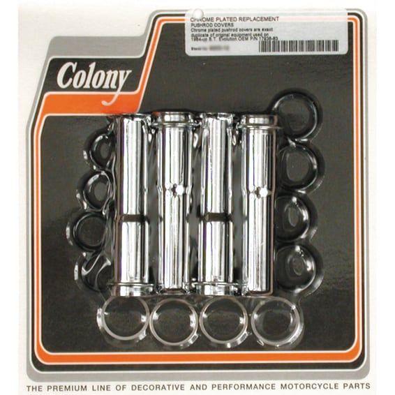 84-99 lower pushrod cover kit. Chrome