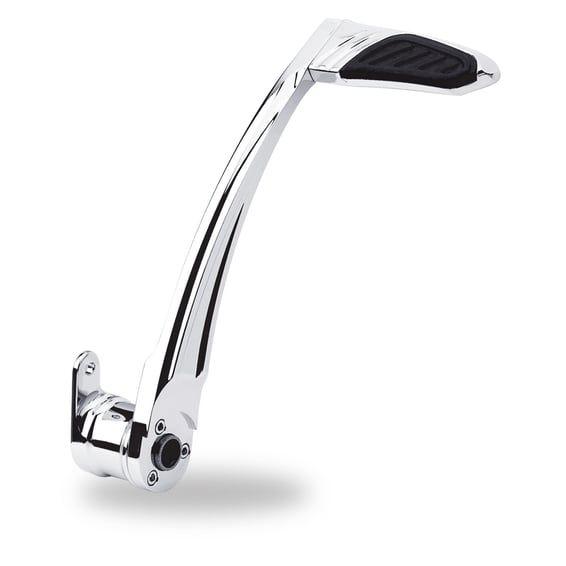 PM, 14-up Touring brake lever. Contour. Chrome