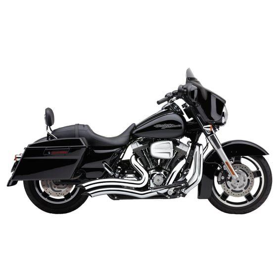 Speedster Short Swept exhaust. Chrome