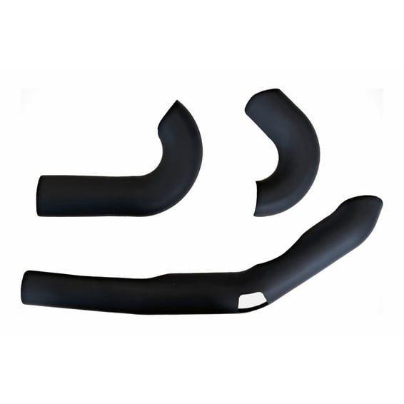 header heat shield set. Black
