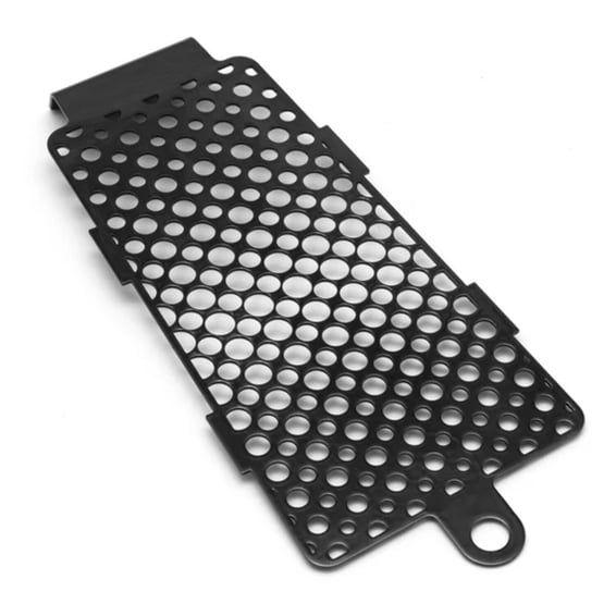 oil radiator guard 'Hot Rod'. Black