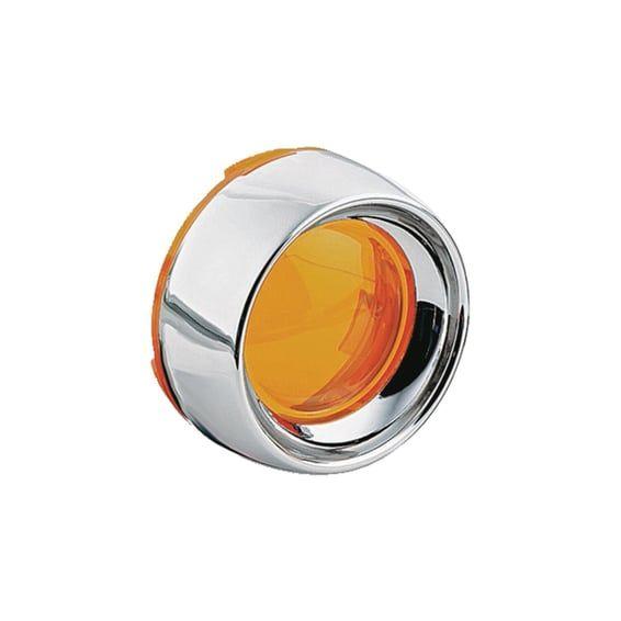 Turn signal recessed trim rings & lens kit. Chrome