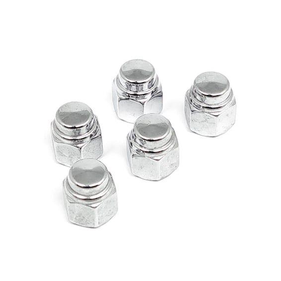 cap nuts 3/8-24 chrome plated