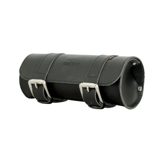 genuine leather tool roll 2L. Smooth black