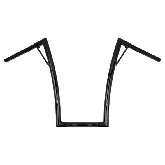 1-1/4" Louie bar, 19" rise. Black