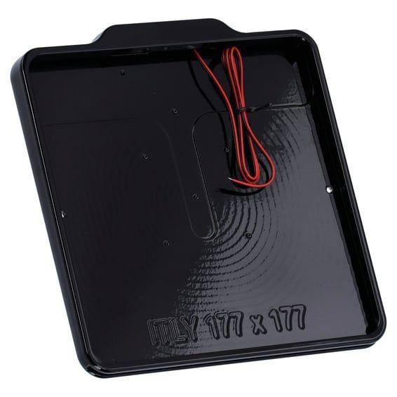 DMP, license plate frame with light 5.0 Italy. Gloss black