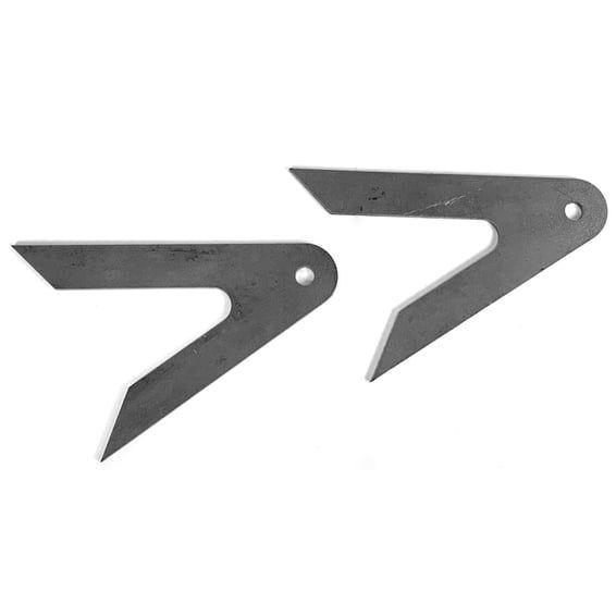 weld-on passenger footpeg brackets