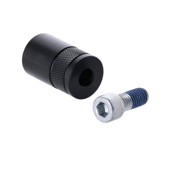 Brand, front Delrin replacement slider kit. Black