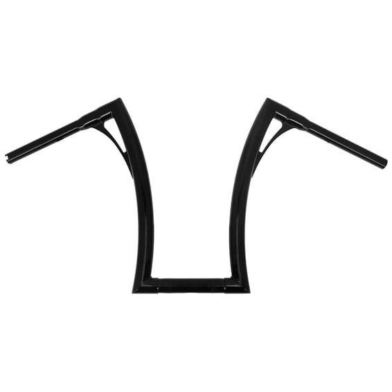 Flow-bar super fat handlebar extra tall. Black