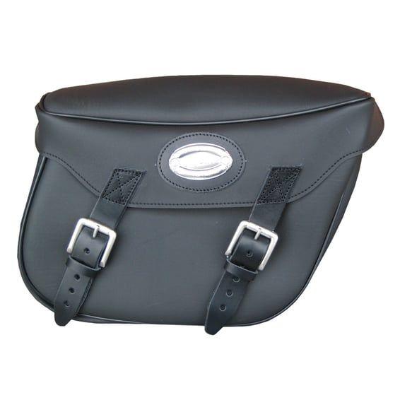 univ. Iparex saddlebags CIL135. Black smooth