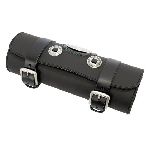 genuine leather tool roll 2.8L. Smooth black