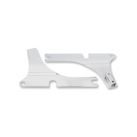rigid sissy bar side plates. Chrome