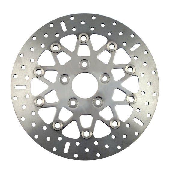 polished stainless floating rotor