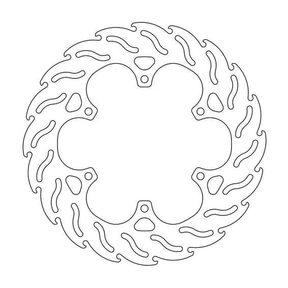Flame series brake rotor