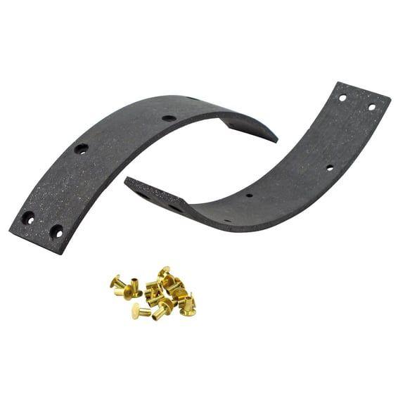Brake drum linings, rear