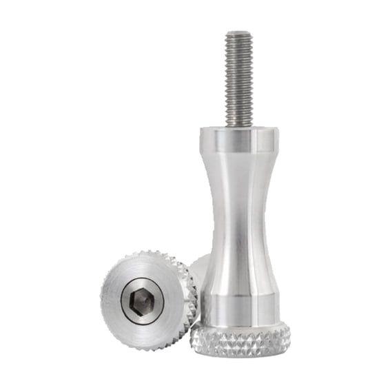 medium quick release seat bolts. 45mm, polished