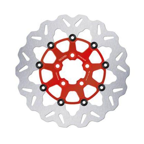 brake rotor. Wave. Floating. Red. 300x5mm