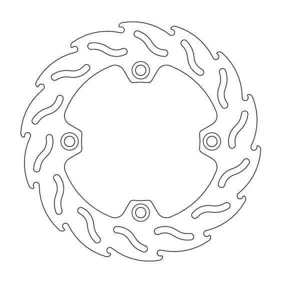Flame series brake rotor