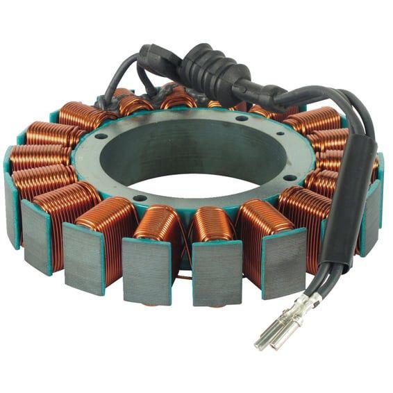 Alternator stator unmolded