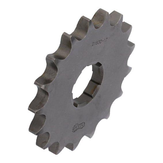 steel front sprocket. 17 teeth